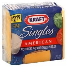 KRAFT AMERICAN SINGLES 12OZ 